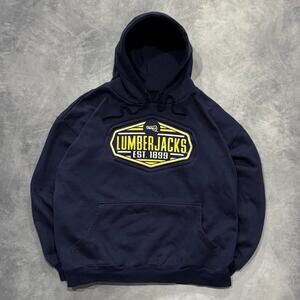 Y2K NAU Lumberjacks Hoodie by Russell Athletics